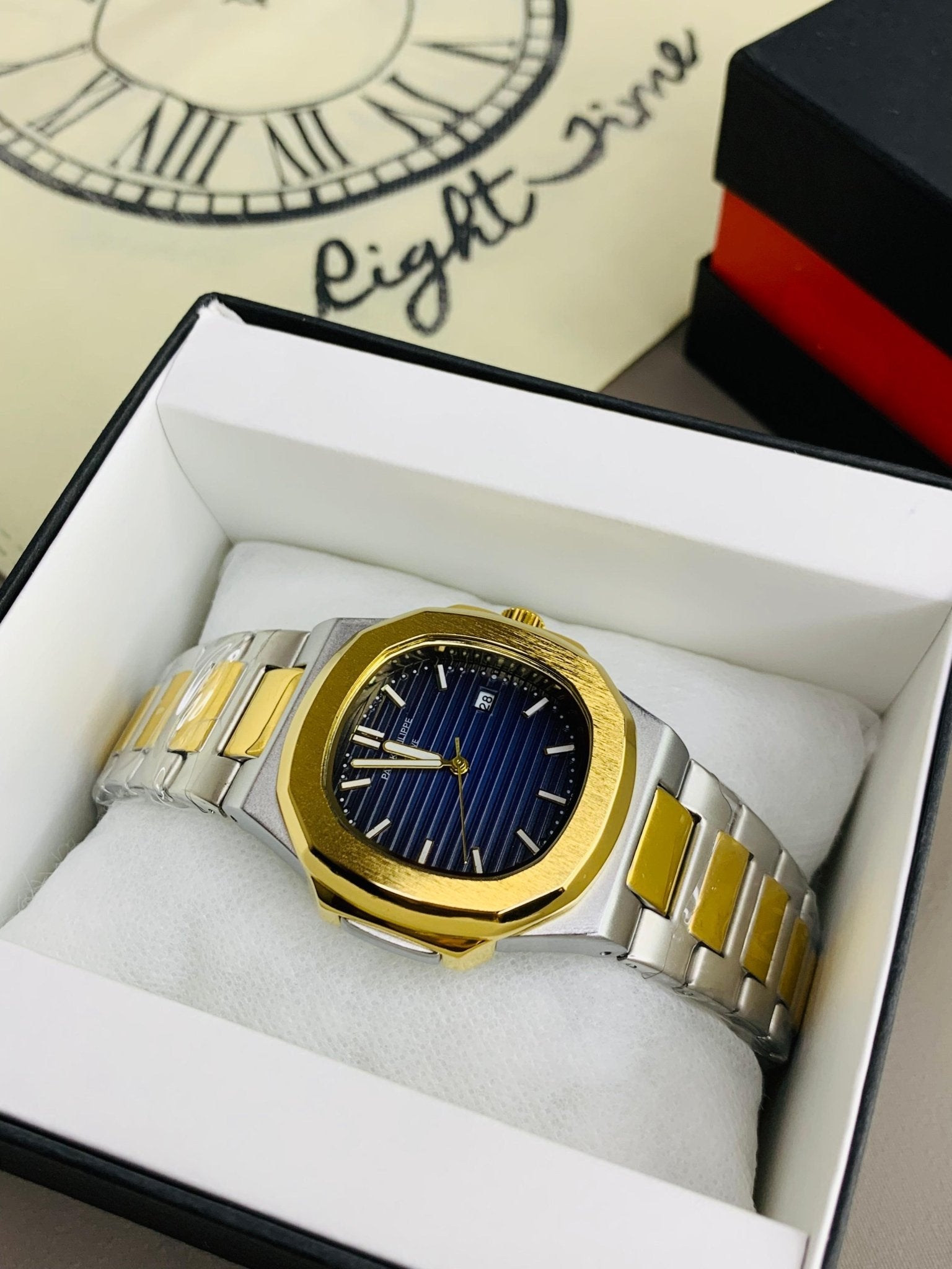 PP Nautilus| Blue Two Tone - RIGHT TIME