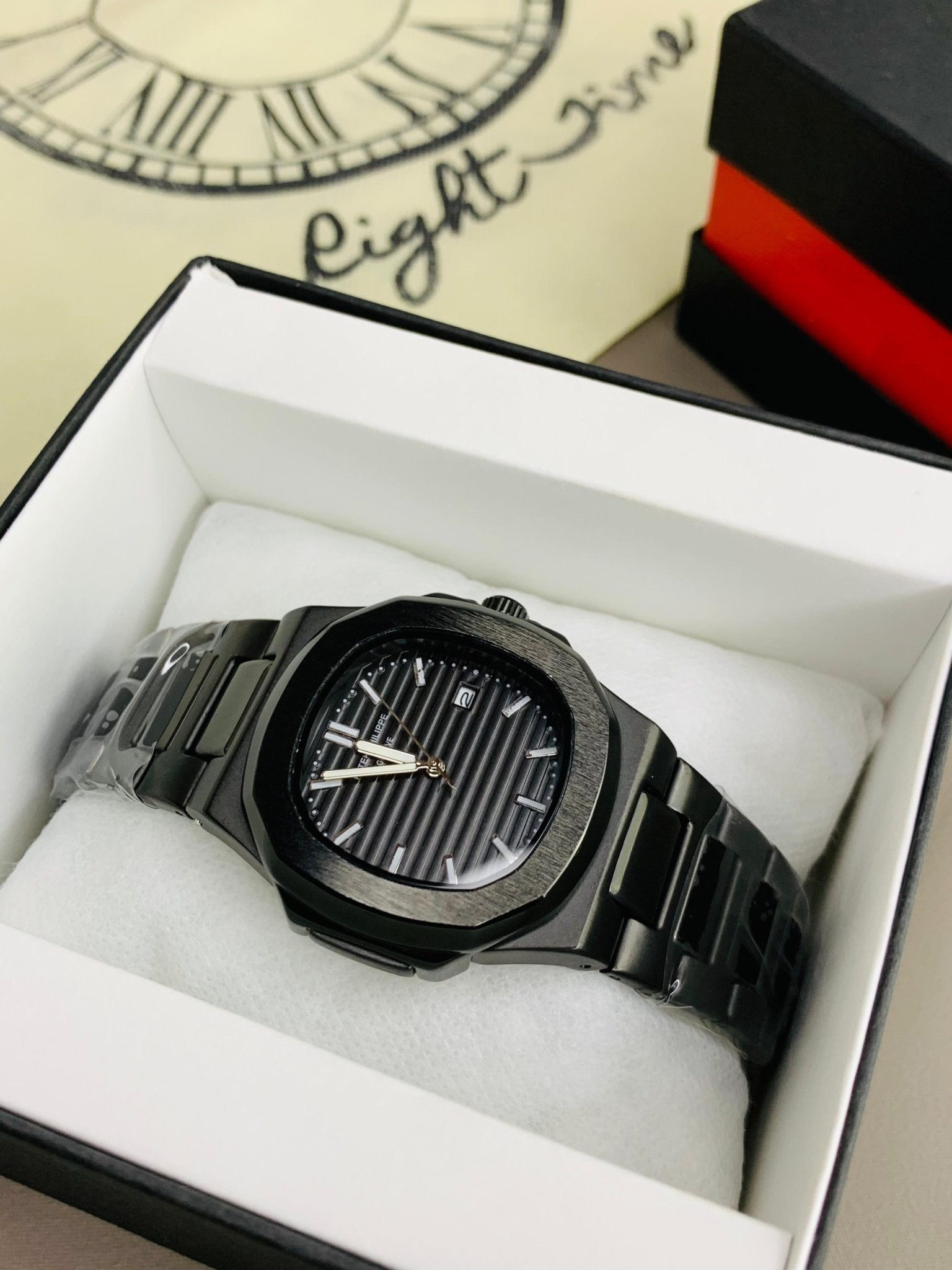 PP Nautilus| Full Black - RIGHT TIME