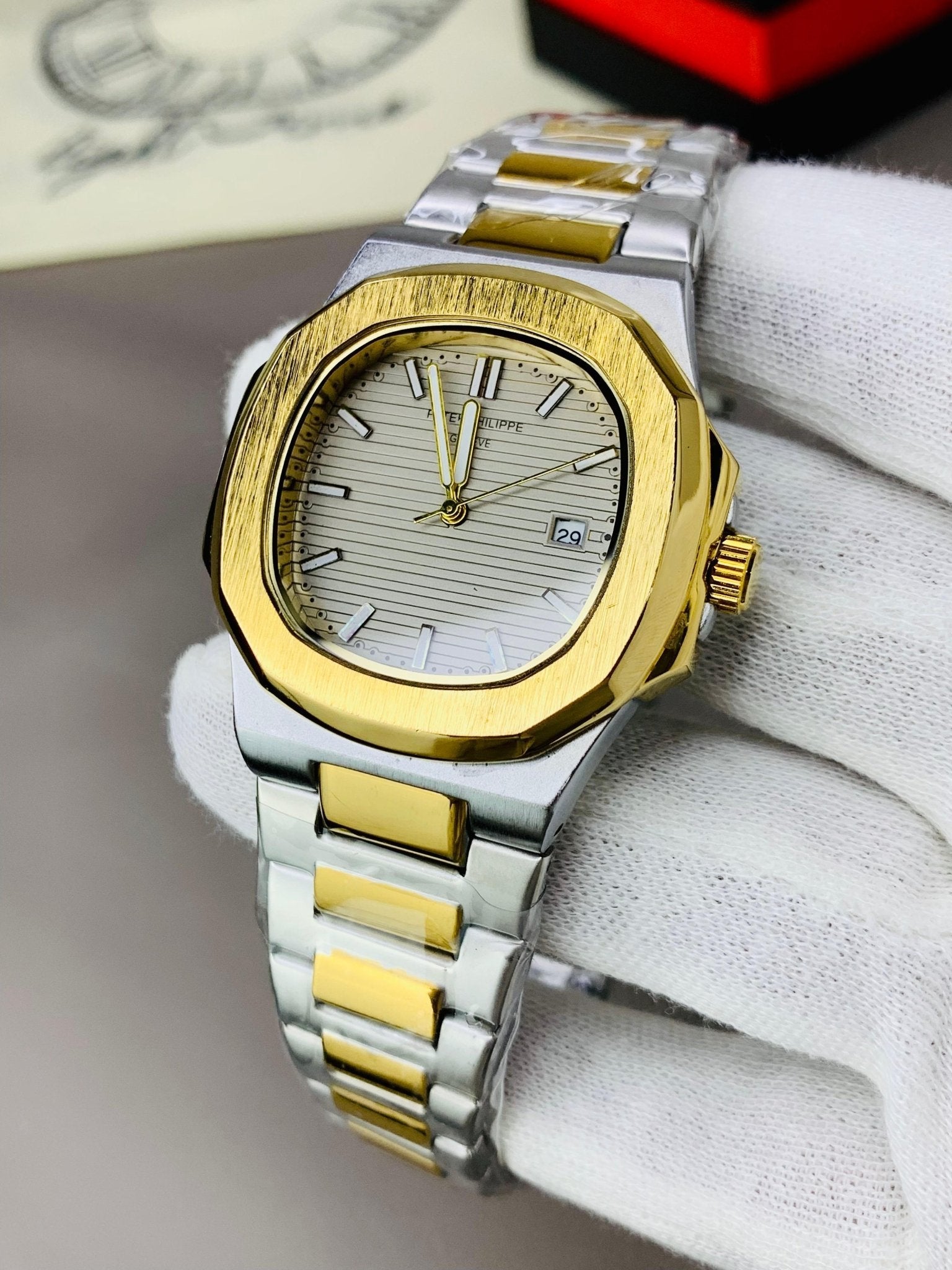 PP Nautilus| Grey Two Tone - RIGHT TIME