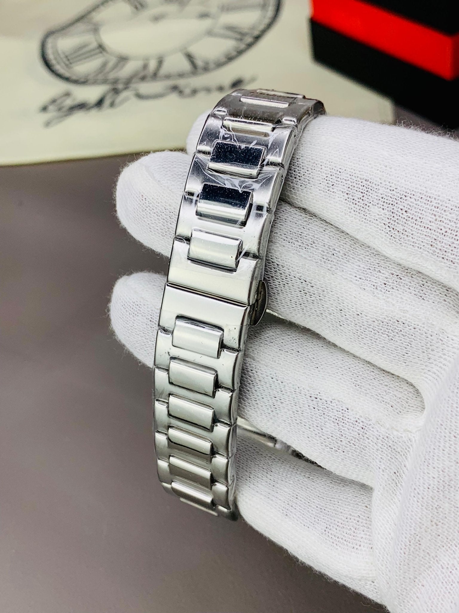 PP Nautilus| Silver White - RIGHT TIME