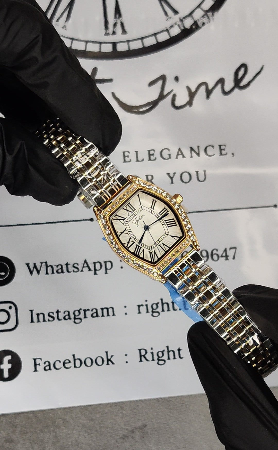 Gaden Original Ladies Jewelry Watch with Original Box.