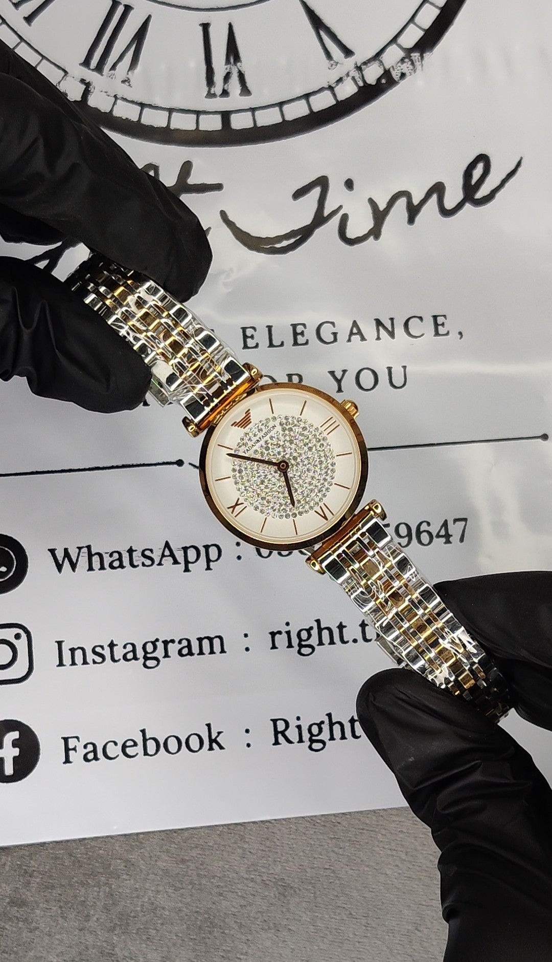Ladies Jewelry Stones Dial