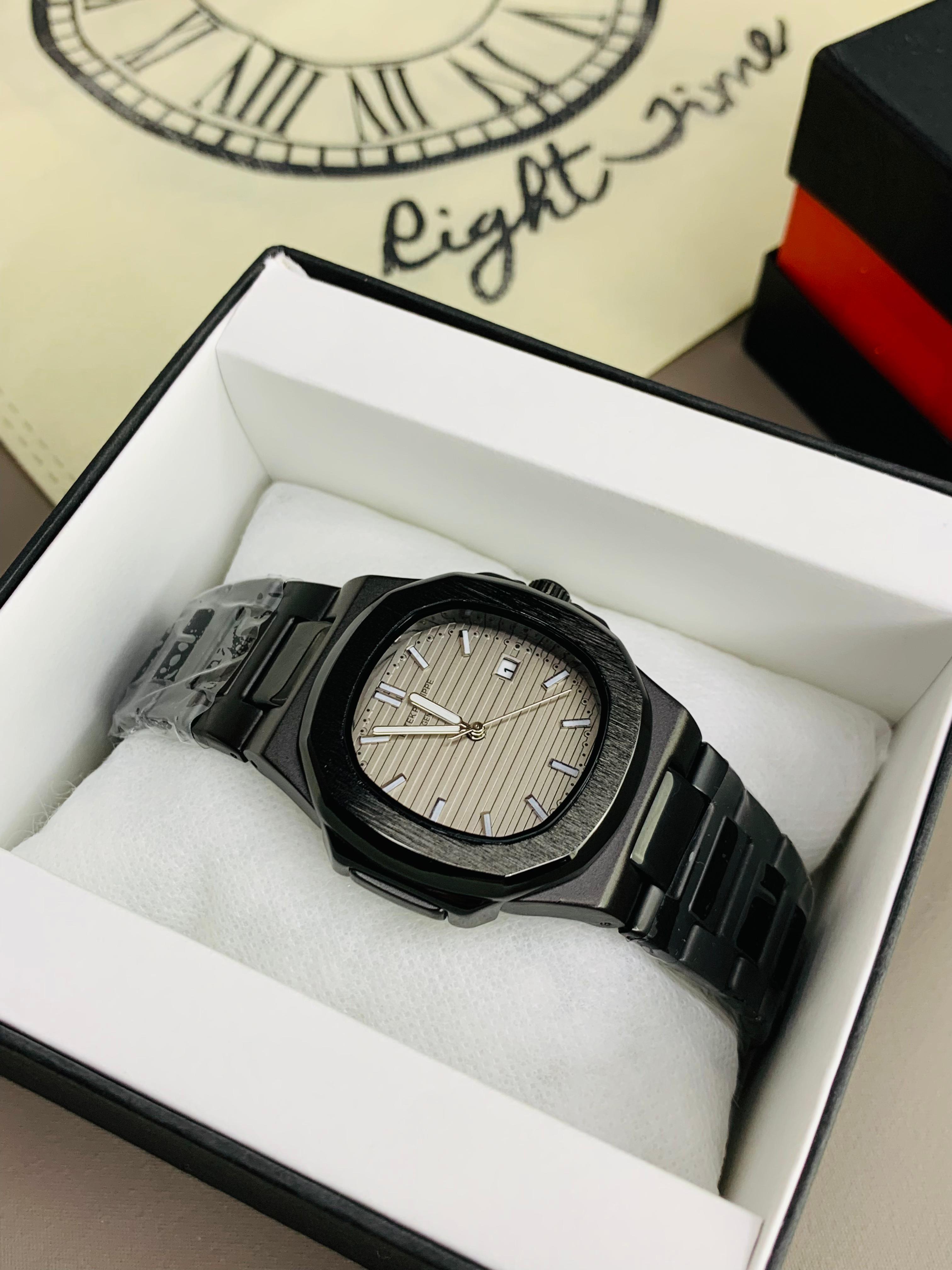 PP Nautilus| Black Grey