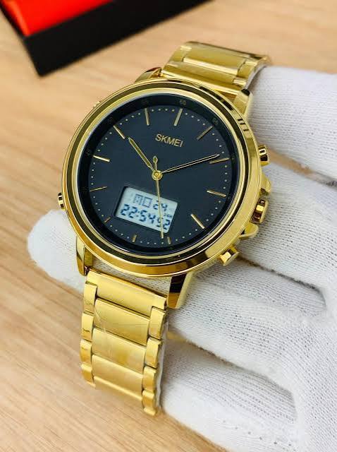 Skmei Dual Time Leather Belts (Best For Daily Wear & Gifts)