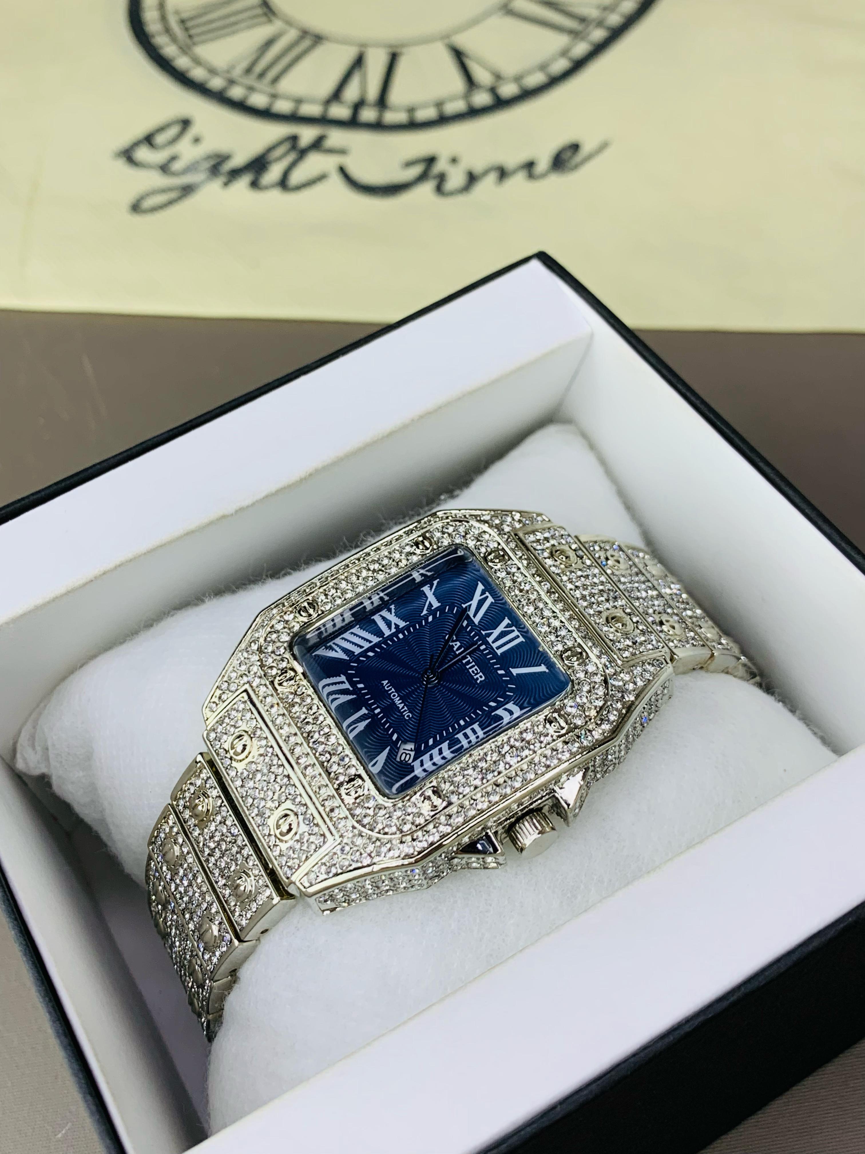 C@rtier Iced Dial (Blue)