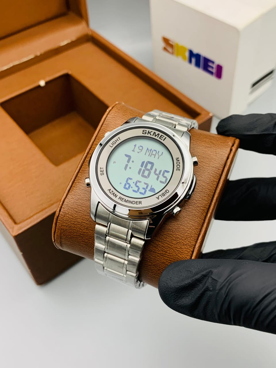 Skmei Namaz Time Watch (silver) - RIGHT TIME