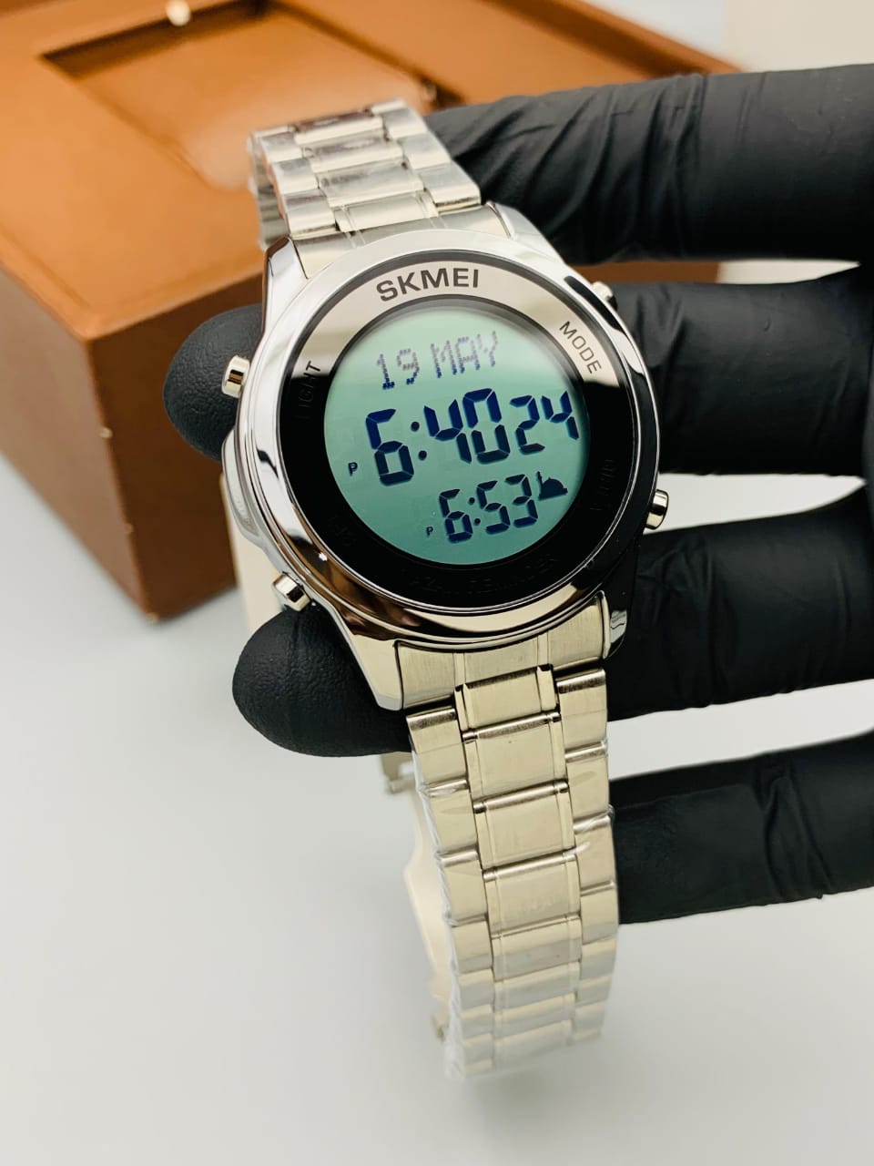 Skmei Namaz Time Watch (silver) - RIGHT TIME