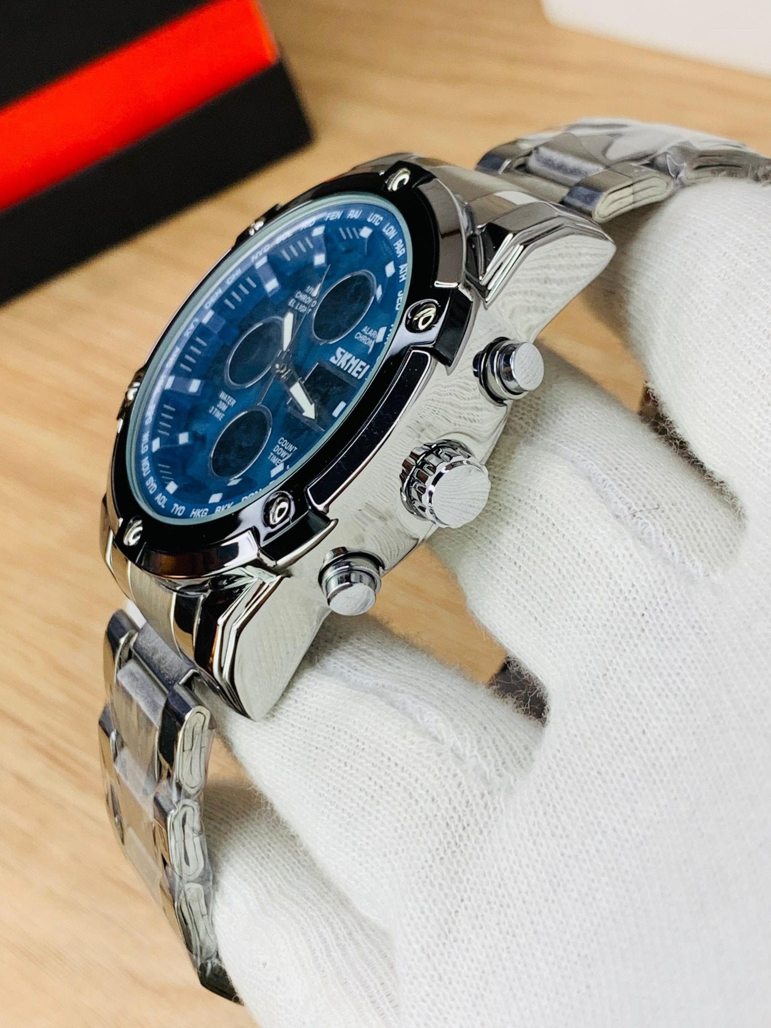 Skmei Original Dual Time (Blue) - RIGHT TIME