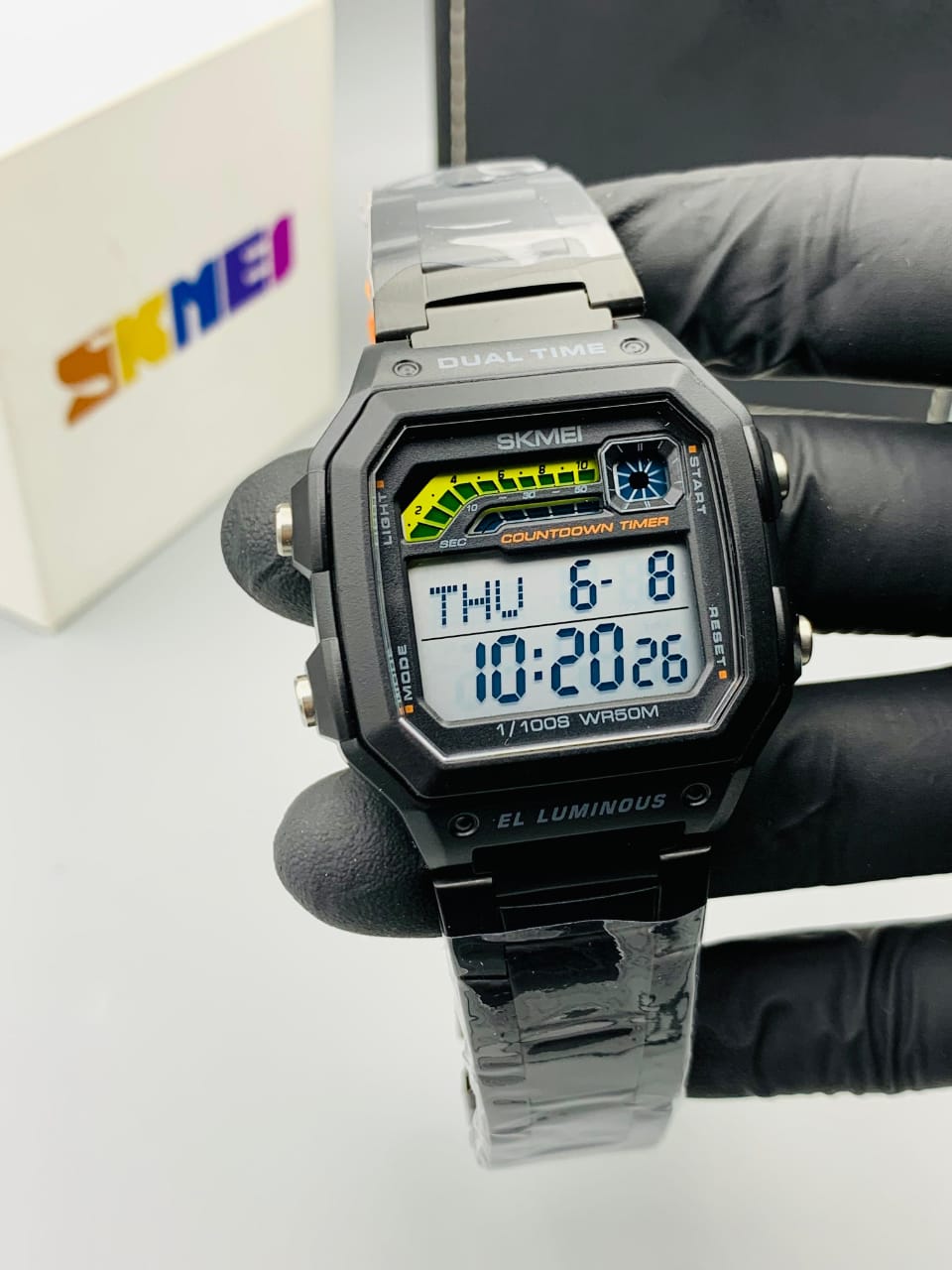 Skmei Sports wear Metal Chain - RIGHT TIME